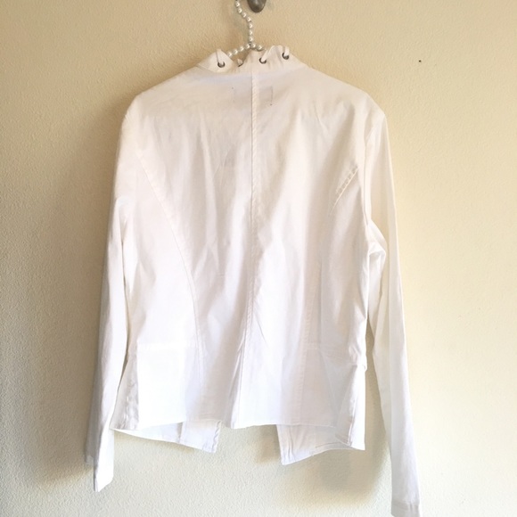 New Crisp Clean White Jacket - Picture 4 of 4
